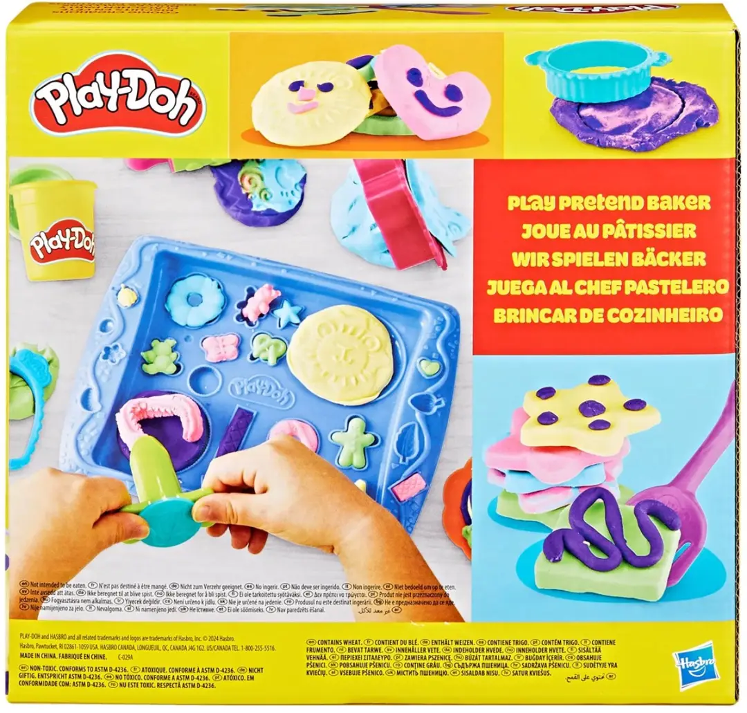Play-Doh Kitchen Creations Koekjesspeelset - 5 Stuks