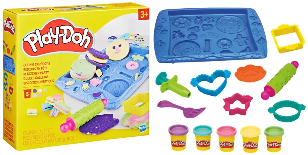 Play-Doh Kitchen Creations Koekjesspeelset - 5 Stuks