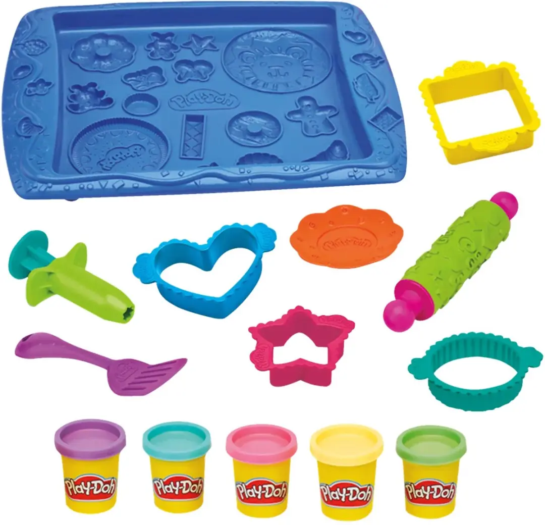 Play-Doh Kitchen Creations Koekjesspeelset - 5 Stuks - afbeelding 6 van 6