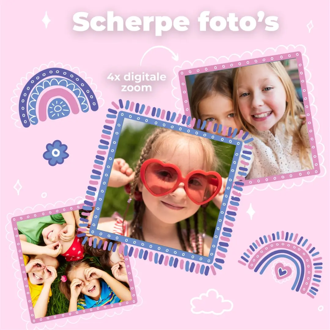 Denver KCA1340 Kindercamera Full HD - 40MP - Roze