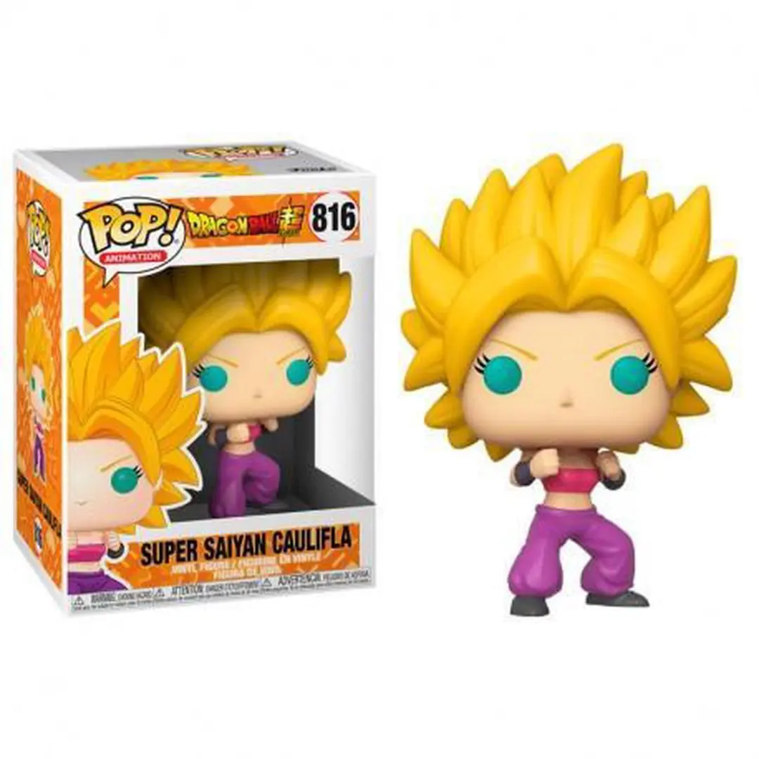 Funko Pop! Dragon Ball Z Super Saiyan Caulifla #816 - Multi - afbeelding 6 van 6