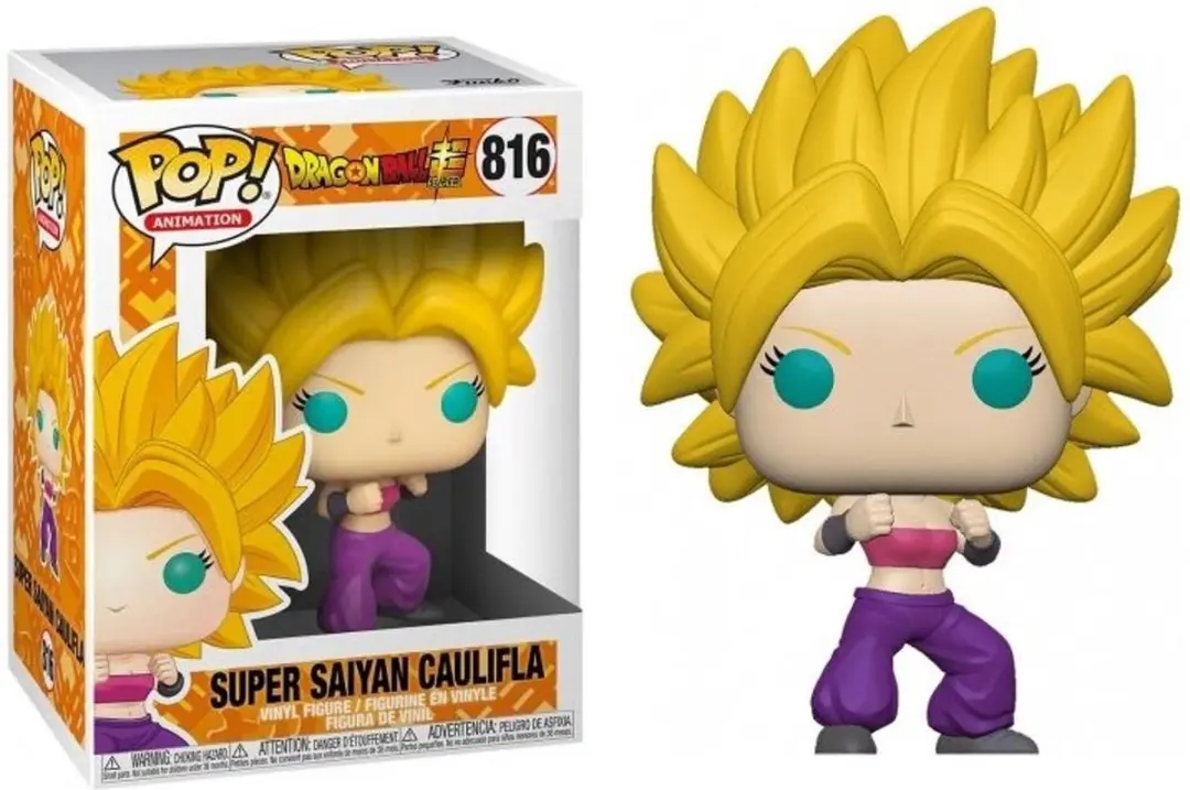 Funko Pop! Dragon Ball Z Super Saiyan Caulifla #816 - Multi