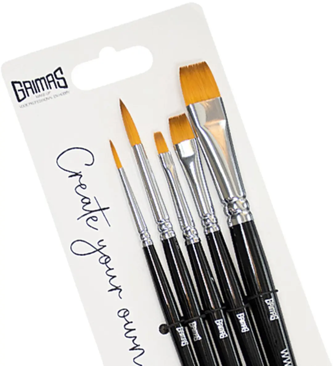 Grimas Facepaint Pensel Set