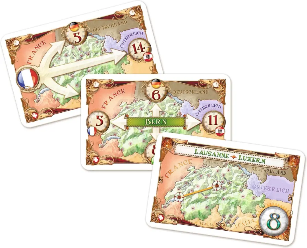 Days of Wonder Ticket to Ride India & Zwitserland Uitbreiding - Bordspel
