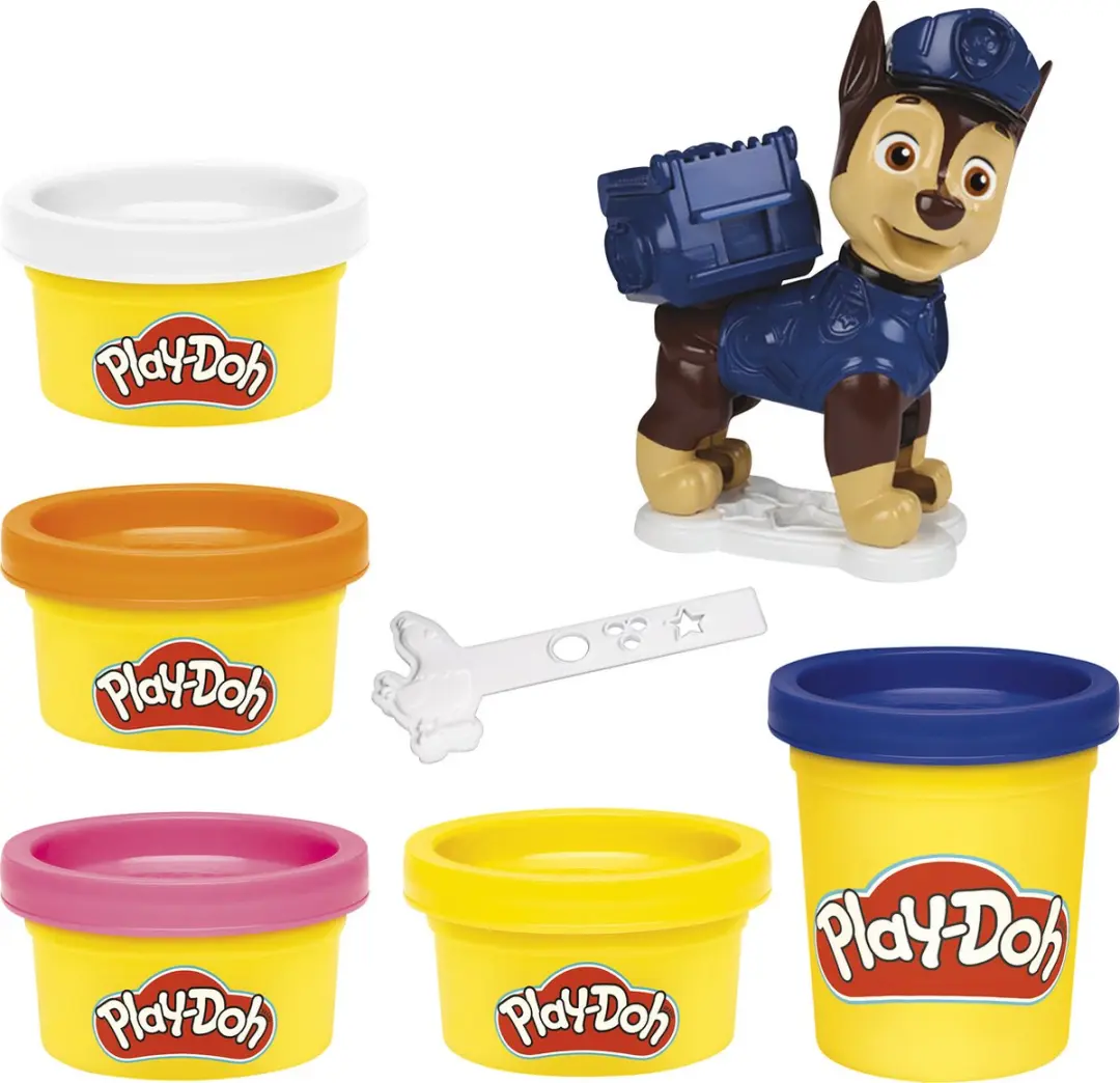 Play-Doh Paw Patrol Chase - Multikleur - 7 Stuks