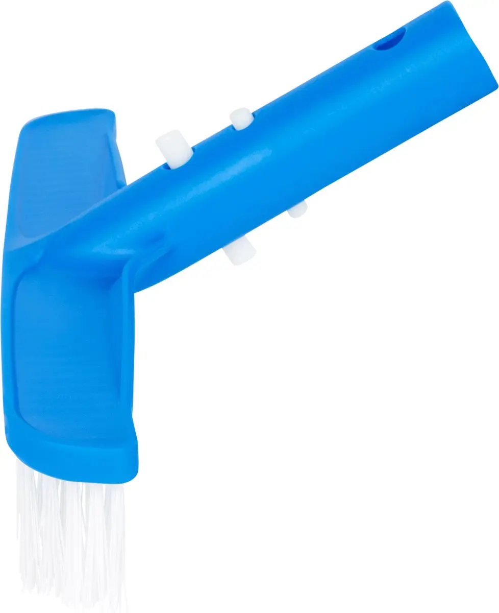 Virtufit FLO2001 Zwembad Wandborstel - Blauw/Wit