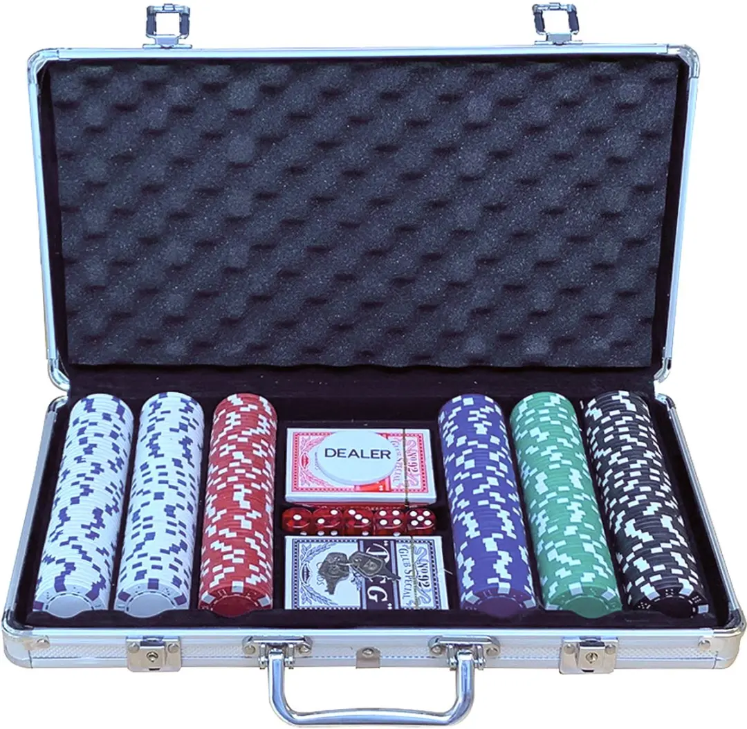Buffalo Pokerset Koffer Aluminium 300 Chips