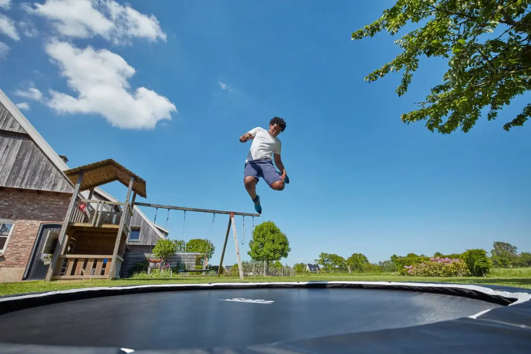 Salta Royal Baseground Sports Inground Trampoline - Ø251cm - Zwart