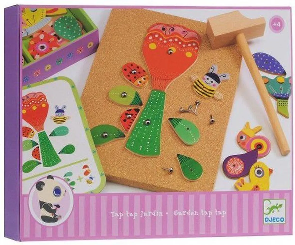 Djeco Tik Tik Tuin - Multi