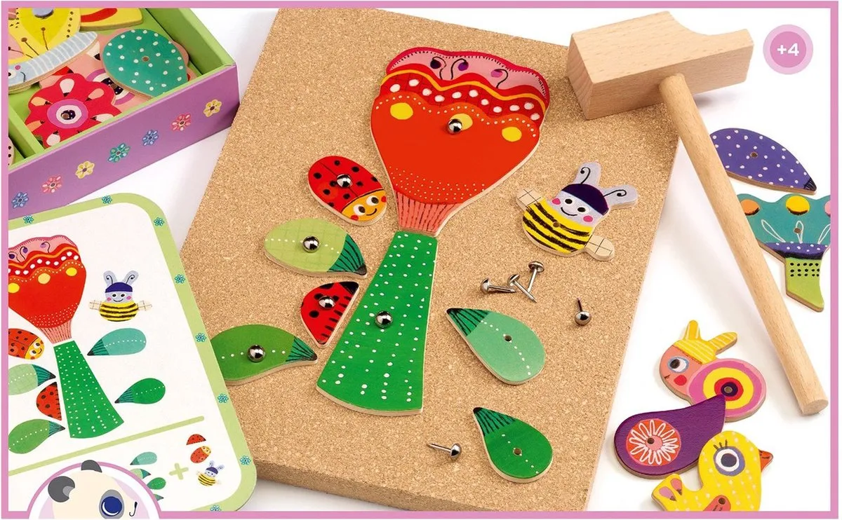 Djeco Tik Tik Tuin - Multi
