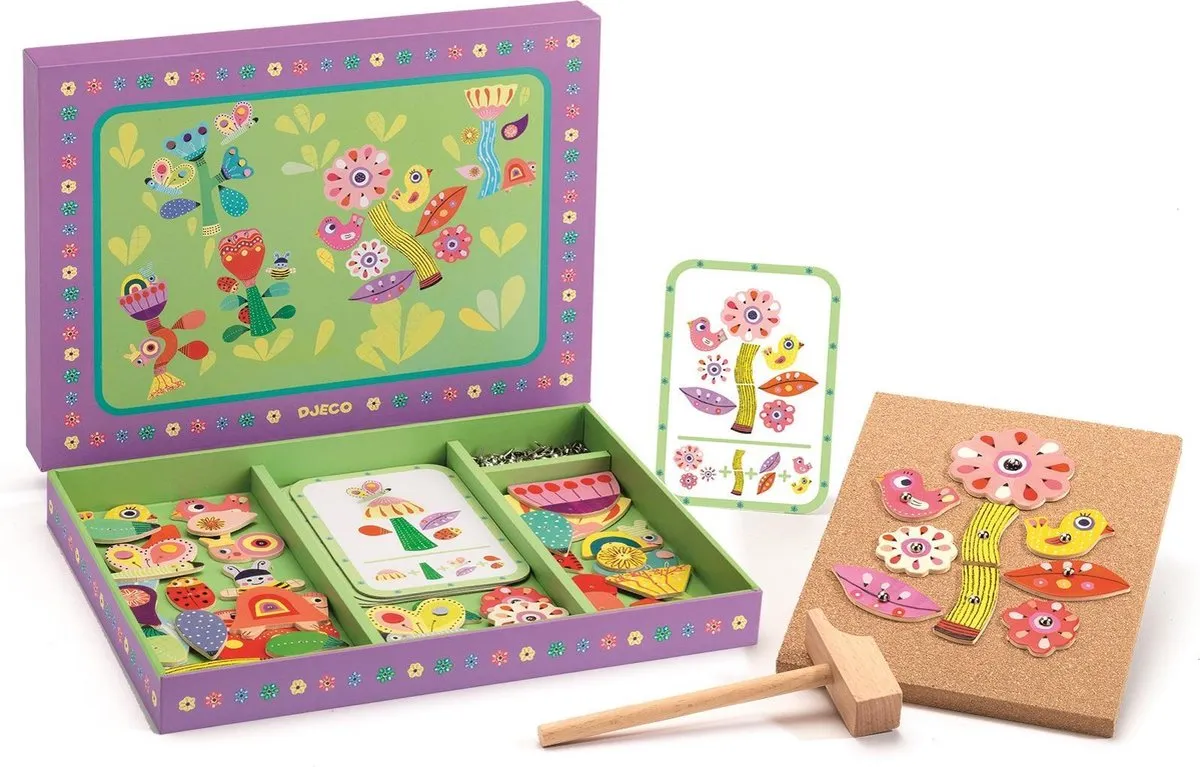 Djeco Tik Tik Tuin - Multi