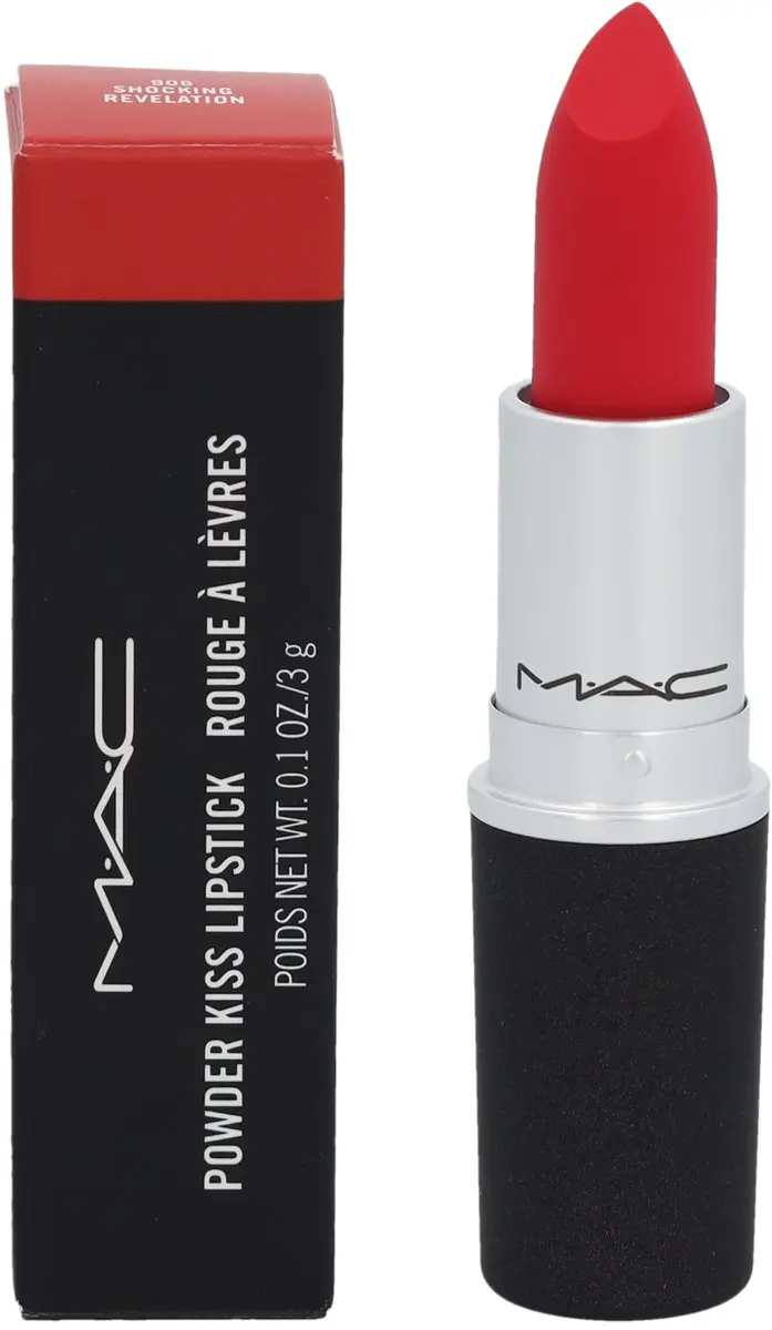 MAC Powder Kiss Lipstick #306 Shocking Revelation - 3g