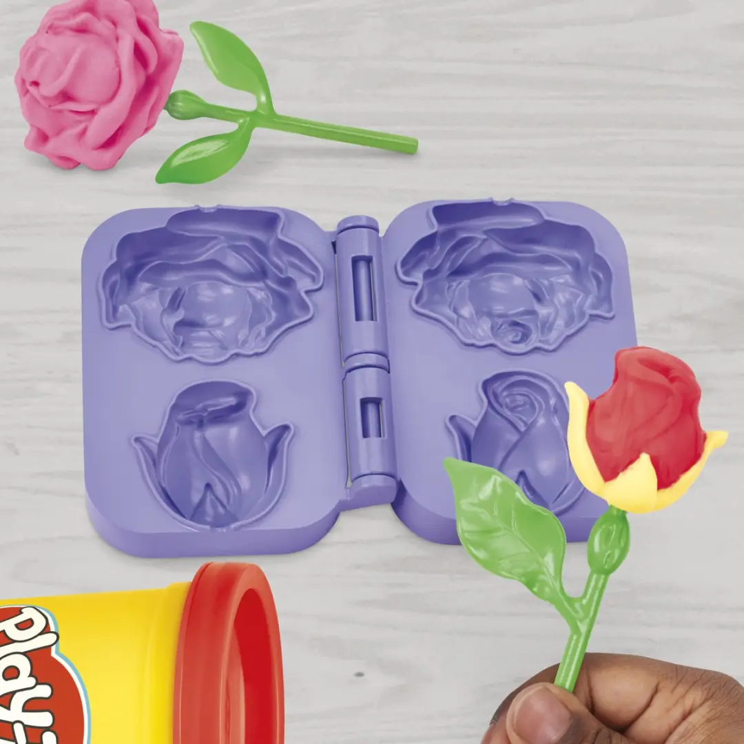 Play-Doh Rozen Speelset - 8 Stuks - Multi - afbeelding 4 van 6
