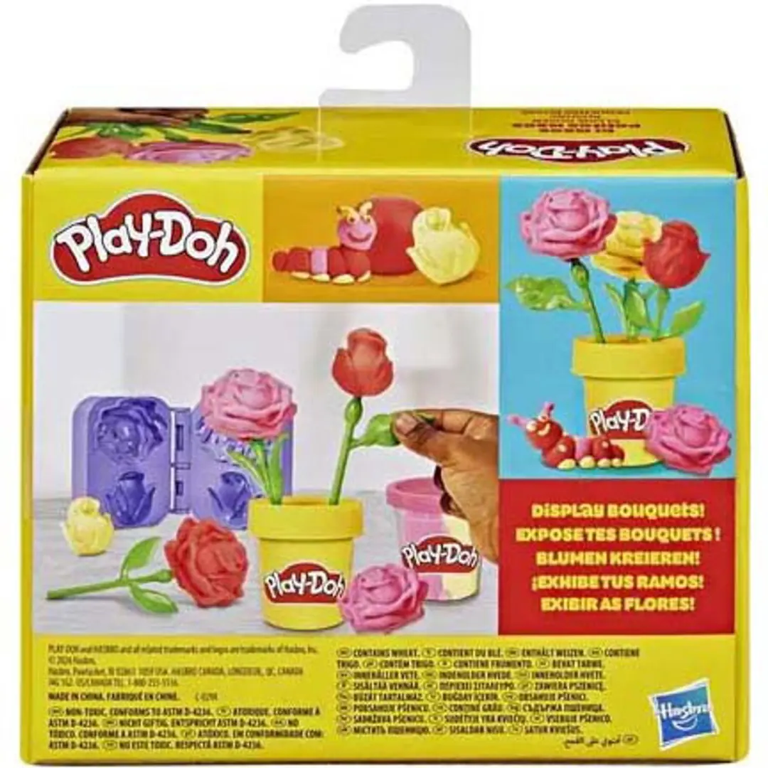 Play-Doh Rozen Speelset - 8 Stuks - Multi - afbeelding 6 van 6