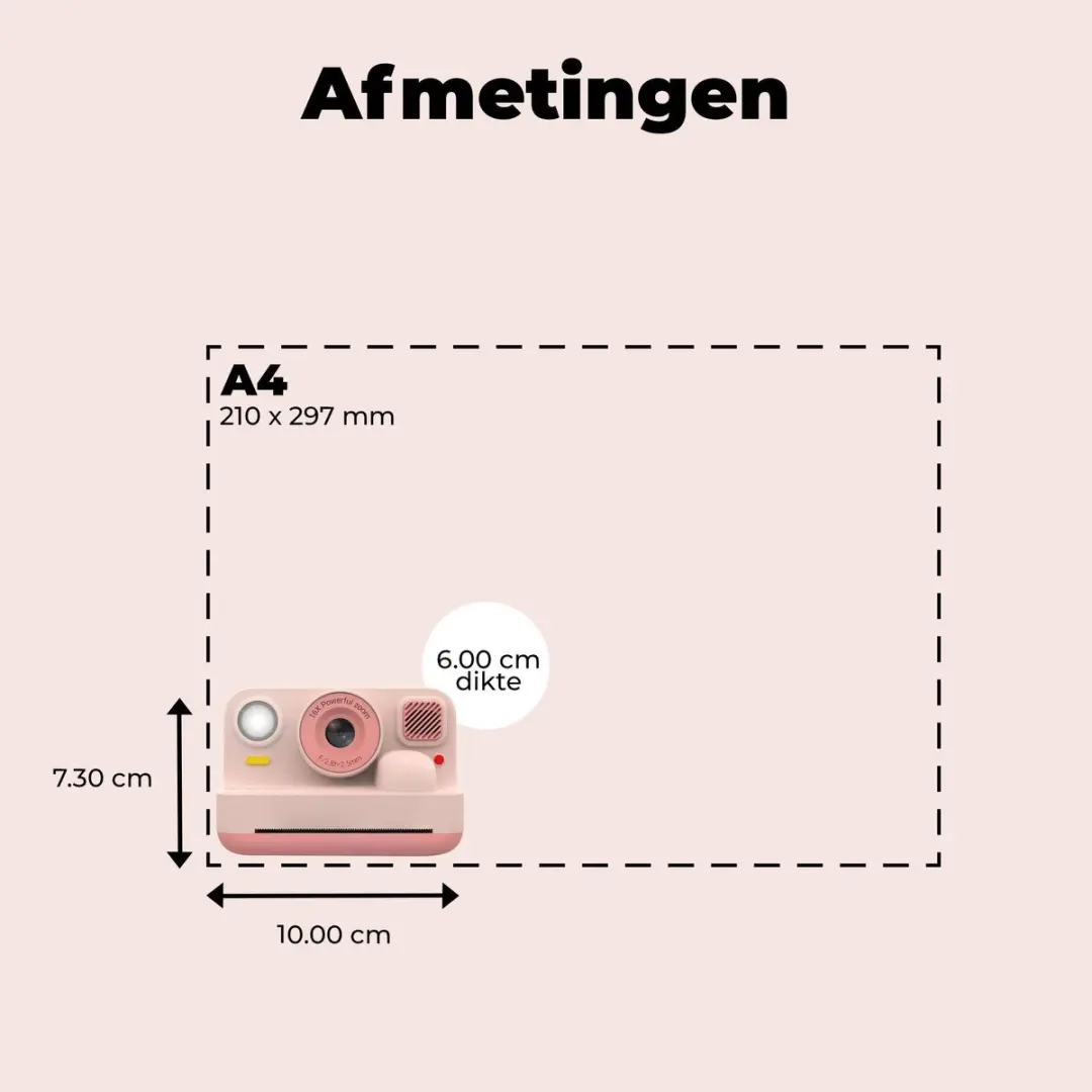 Denver KPC1374BTRO Kindercamera Full HD - 48MP - Roze