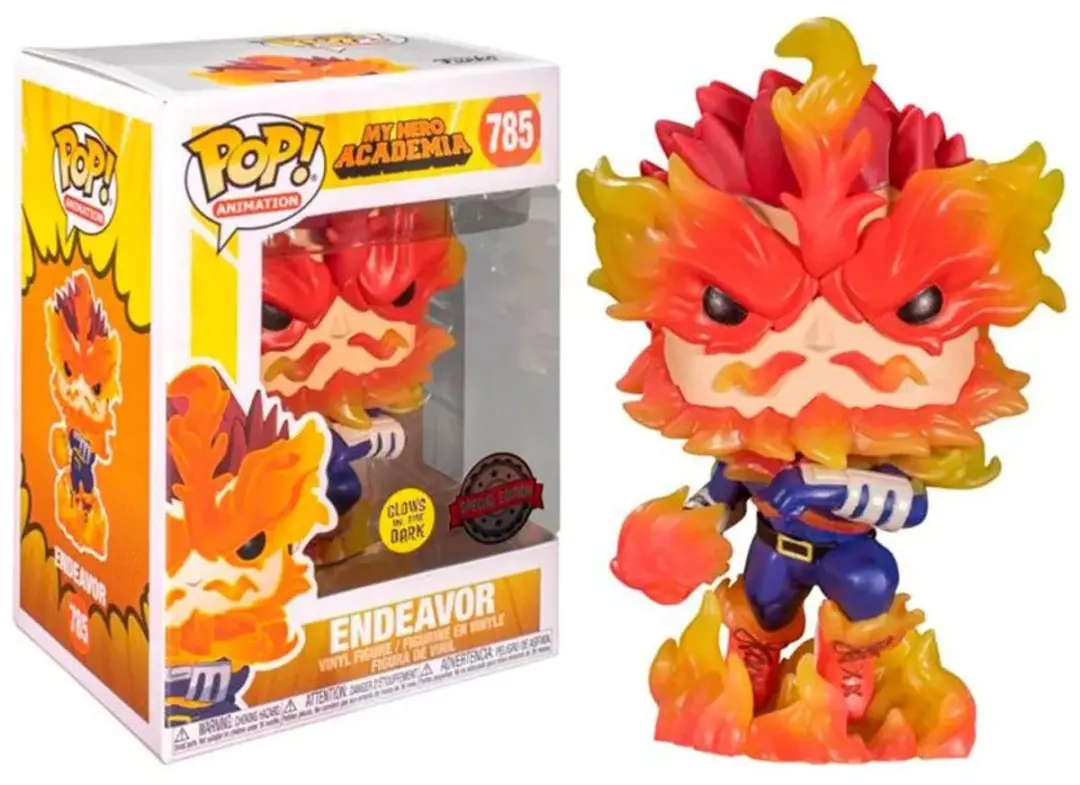 Funko Pop! My Hero Academia Endeavor GITD - afbeelding 5 van 5