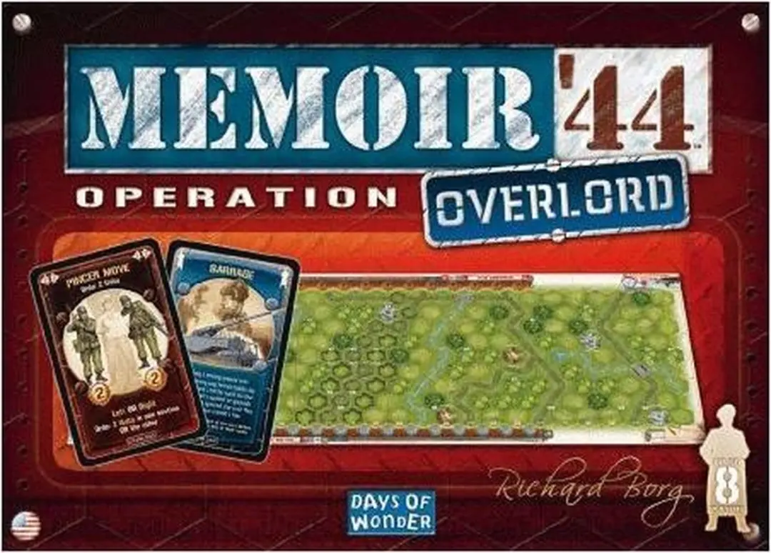 Days of Wonder Memoire '44 Operation Overlord - 2-8 Spelers