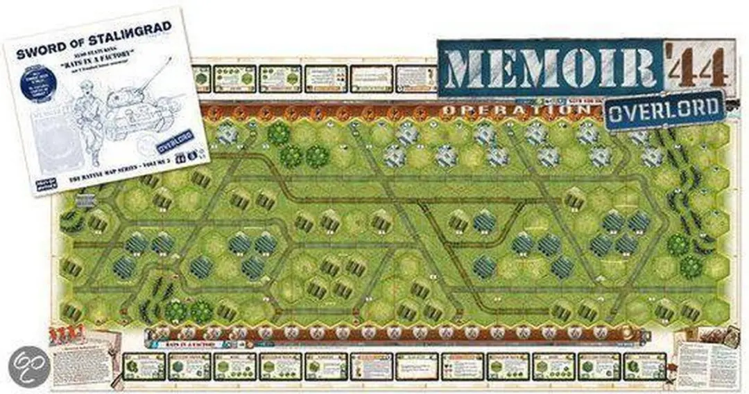 Days of Wonder Memoire '44 Operation Overlord - 2-8 Spelers