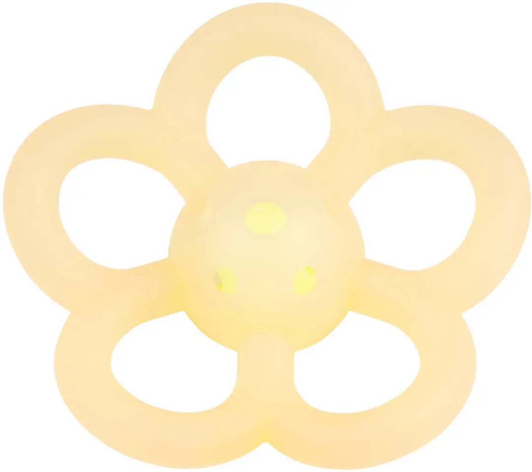 Nattou Silicone Rammelaar Bloem 10cm