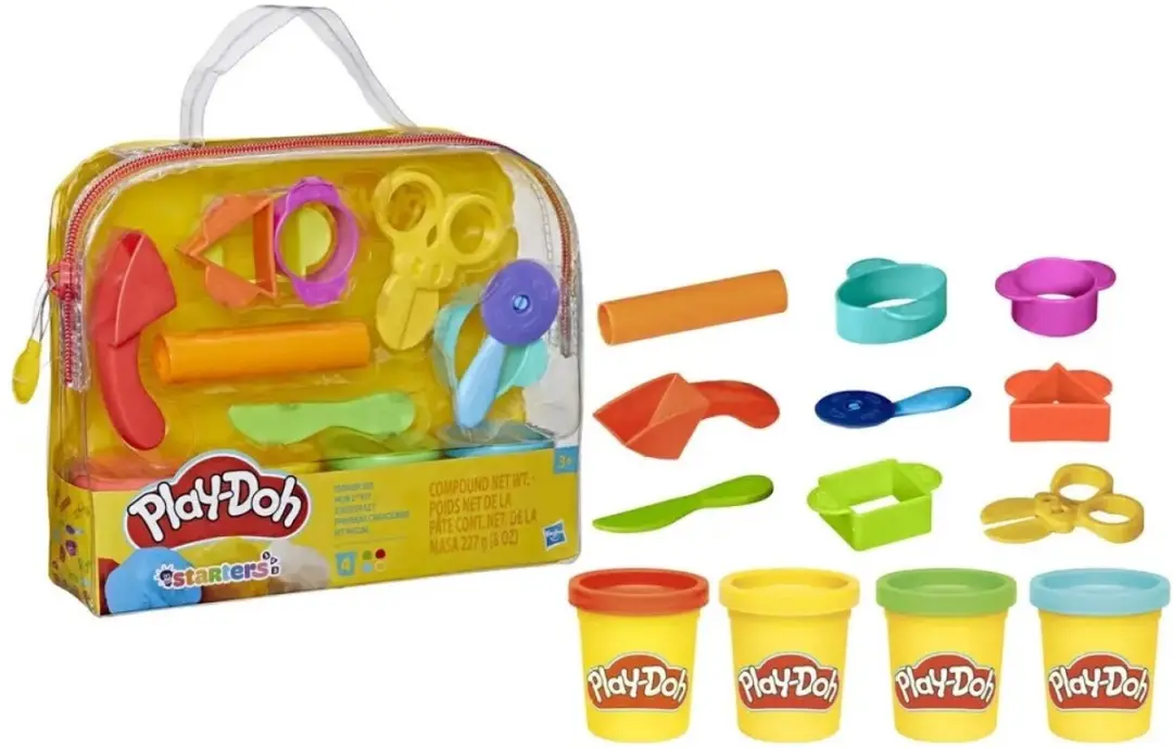Play-Doh Starterset Boetseerklei - 14 Stuks Multikleur