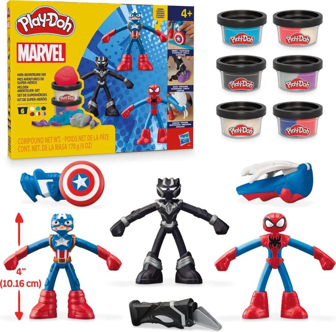Play-Doh Marvel Heldenavonturen Speelset