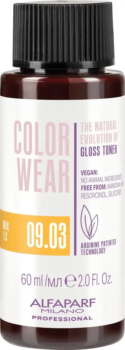 ALFAPARF Color Wear Gloss Toner 09.3