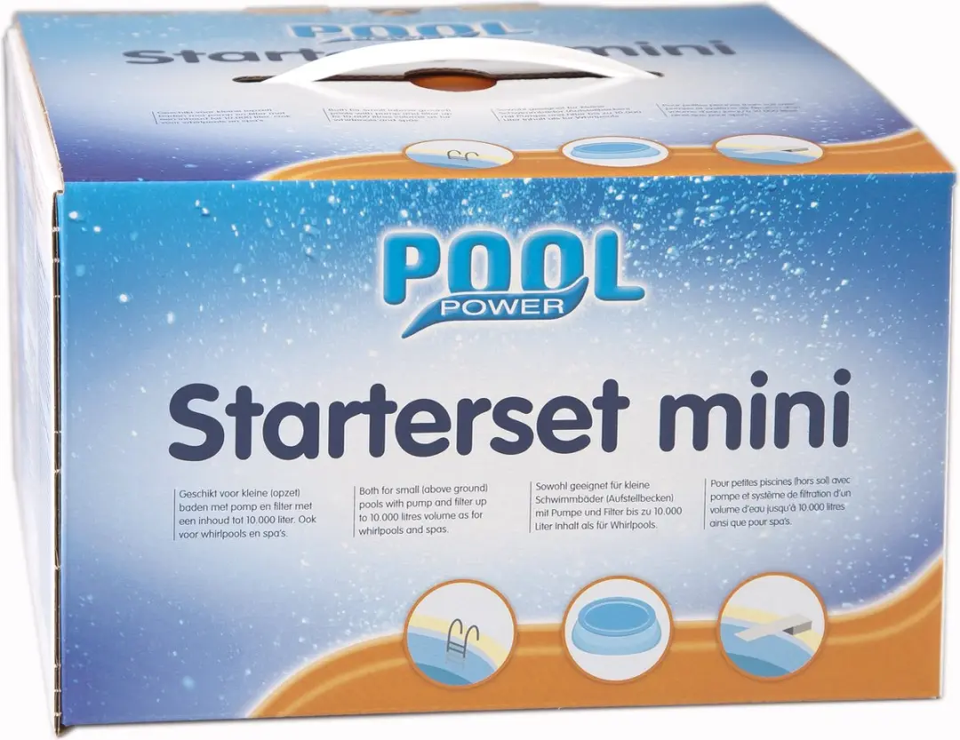 Pool Power F027400PC00000021 Zwembadreiniging Starterkit - Klein