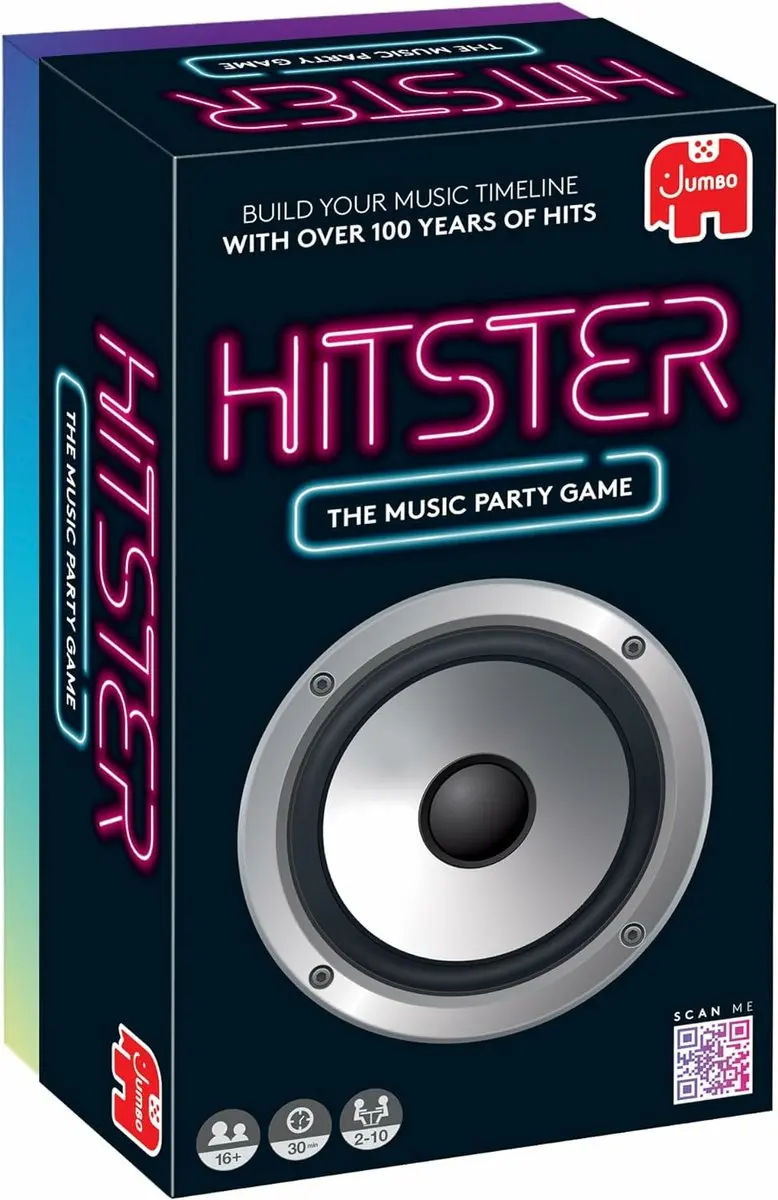 Hitster Original Engelstalig Partyspel