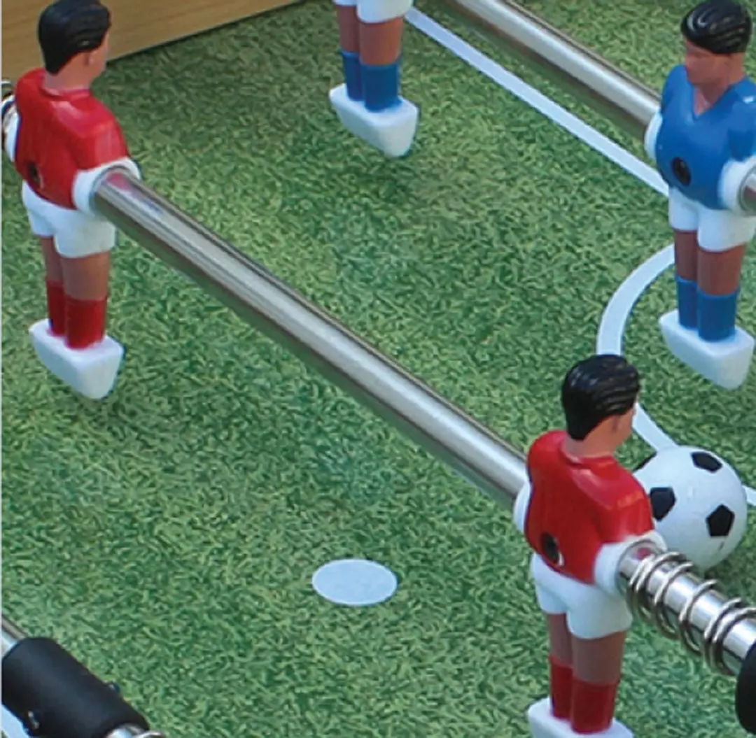 Garlando Speeltafel F-Mini 2-in-1 - Airhockey & Tafelvoetbal - Hout