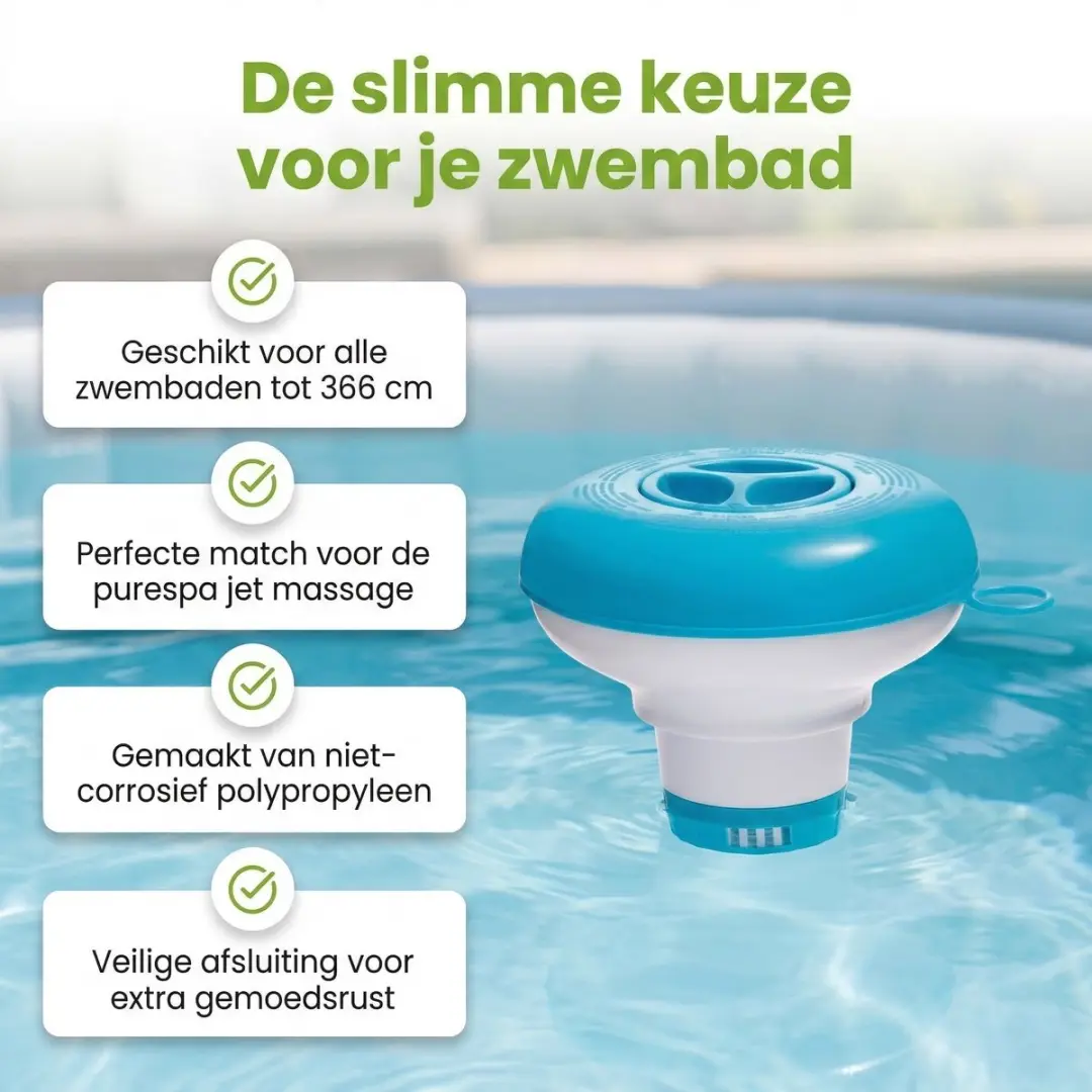 Pool Power 26702GN Zwembad Accessoirepakket - 6-delig - Intex Prism Frame 305x76cm