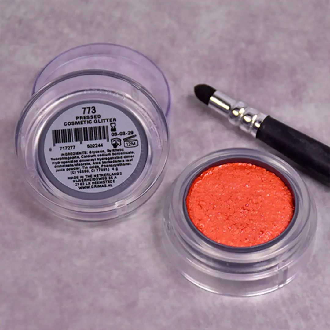 Grimas Pressed Glitter 773 - Oranje