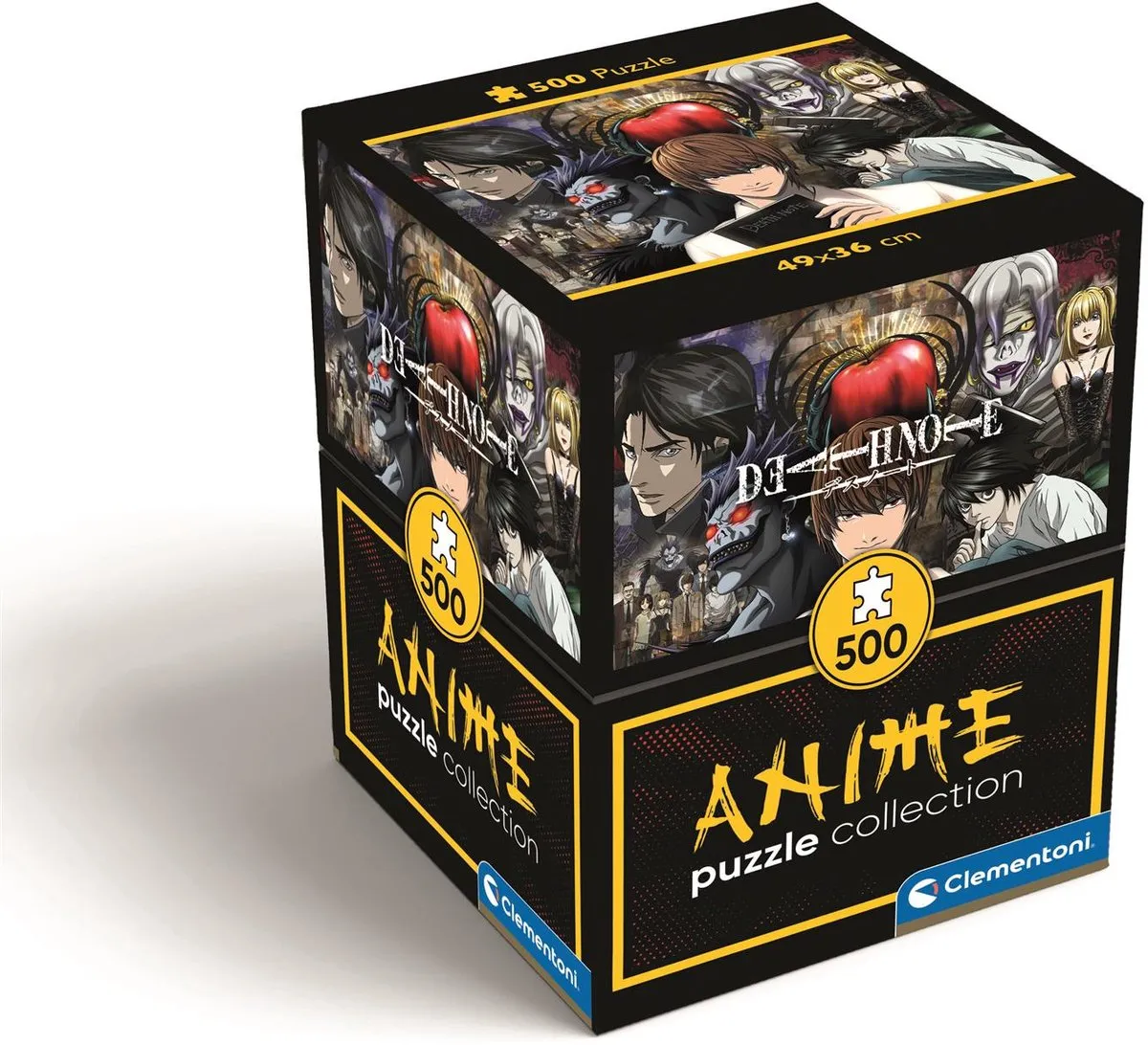 Clementoni Death Note Anime Collection Puzzel 500 Stukjes - Multikleur