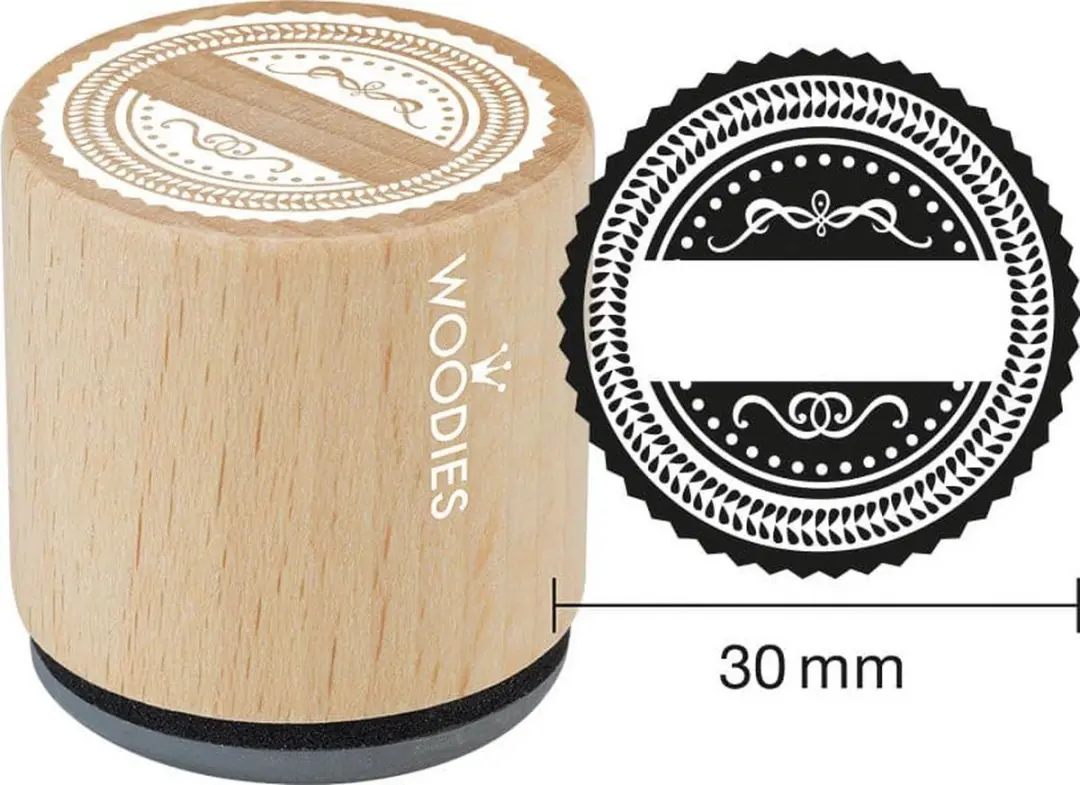 Woodies Houten Stempel Ø30mm