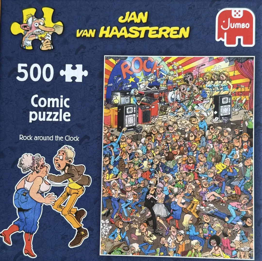Jumbo Rock Around the Clock Puzzle Jan van Haasteren