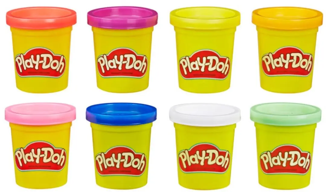 Play-Doh 8-pack Verschillende Kleuren - afbeelding 6 van 6