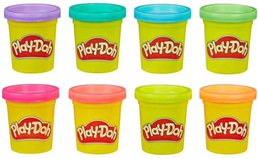 Play-Doh 8-pack Verschillende Kleuren