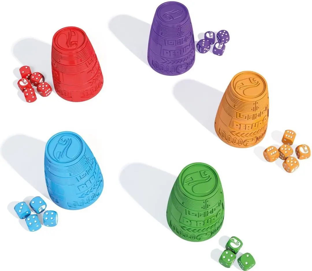 Zygomatic Perudo Dobbelsteen Blufspel - 2-6 Spelers - Vanaf 8 Jaar - ASM03-001