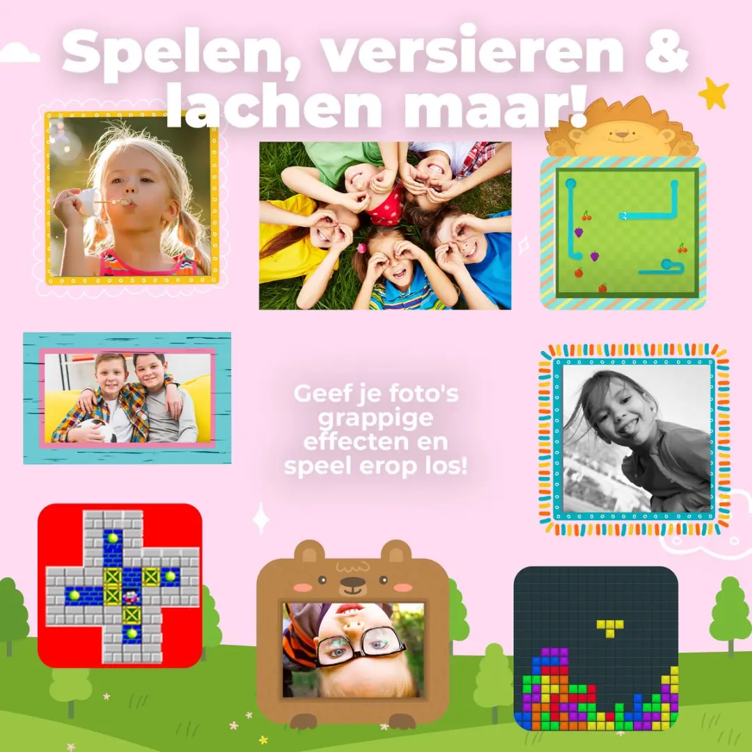Denver KPC1363 Kindercamera 48MP - Roze Unicorn - afbeelding 6 van 6