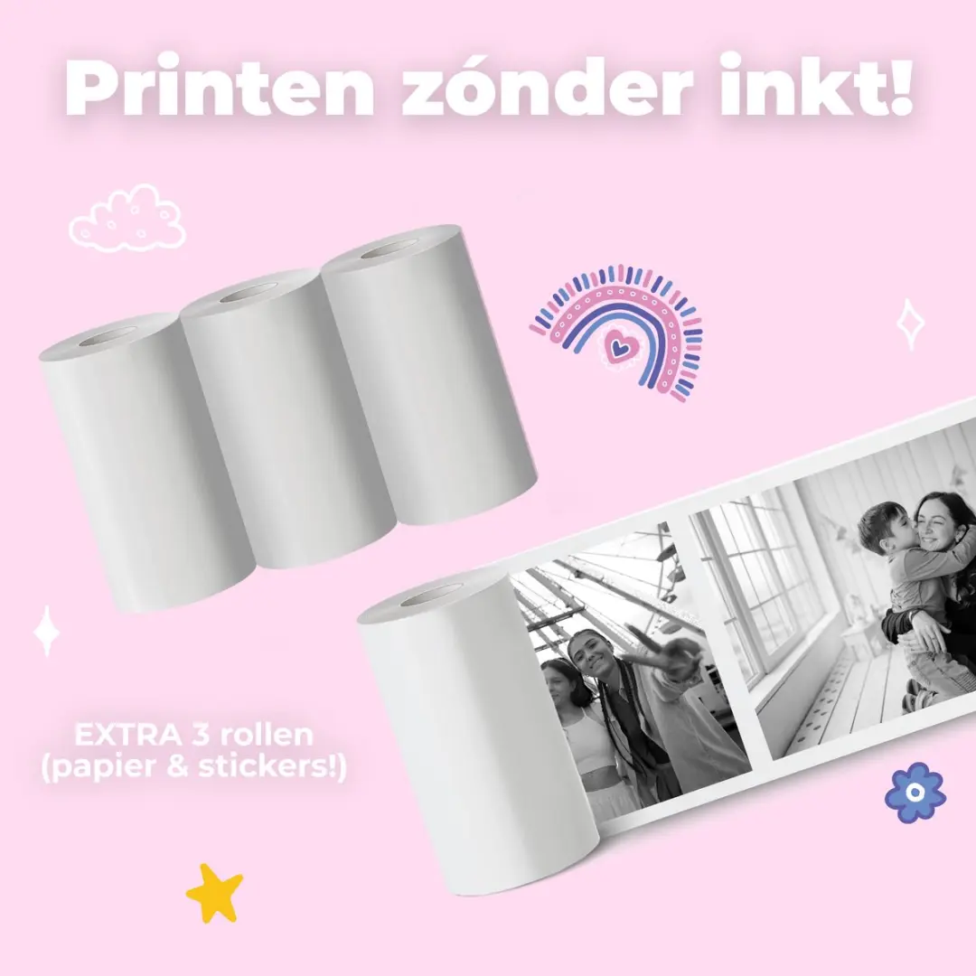 Denver KPC1363 Kindercamera 48MP - Roze Unicorn