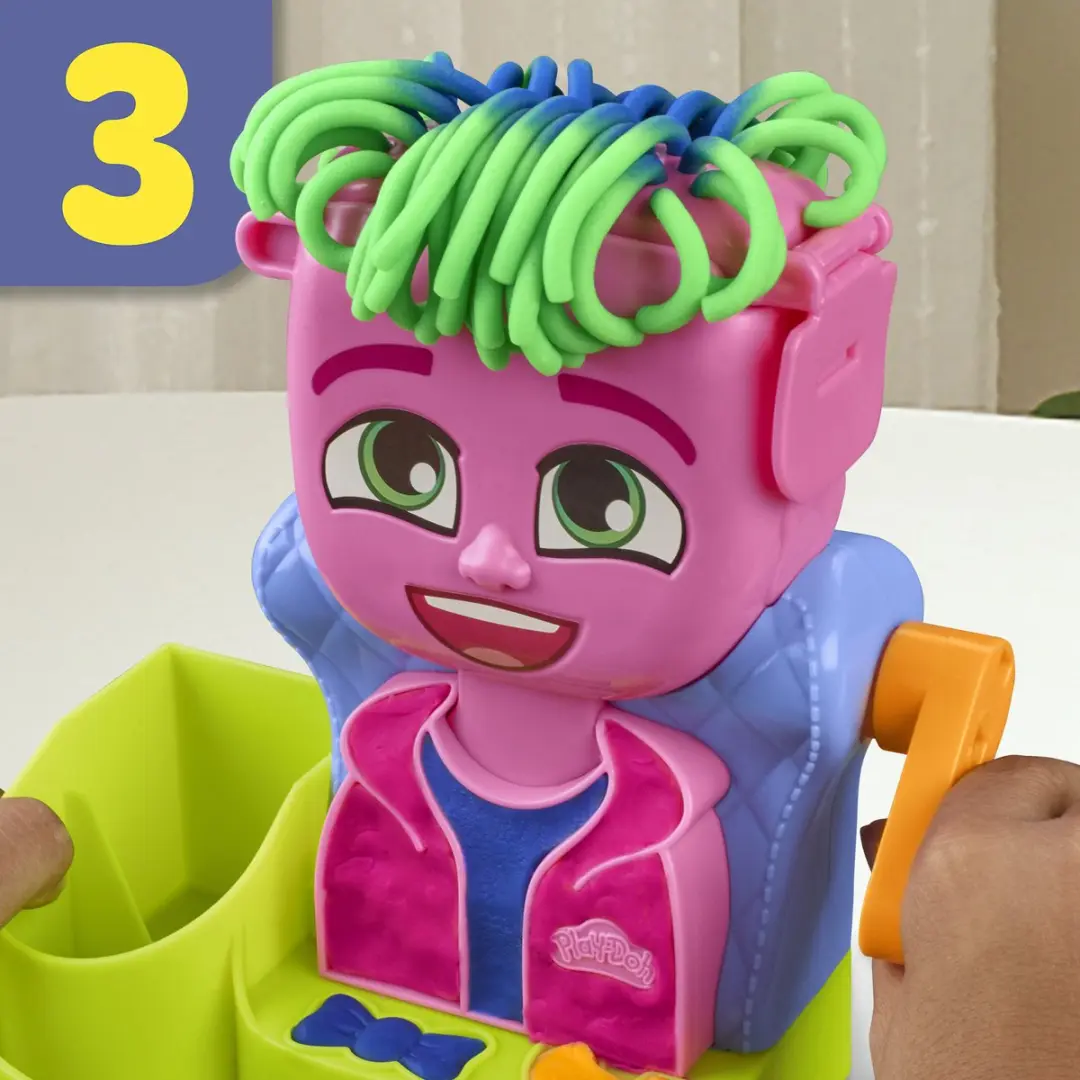 Play-Doh Haarsalon Speelset - 15 Stuks - Multikleur