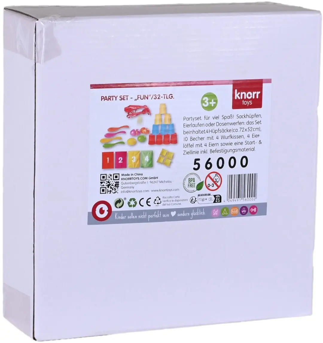 Knorrtoys Partyset Buitenspellen - Multicolor