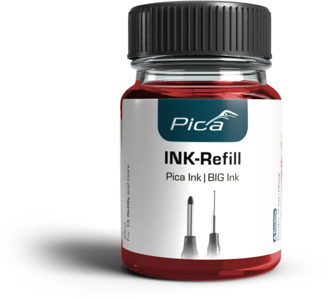 Pica 55840 Navulset Ink Rood 25ml