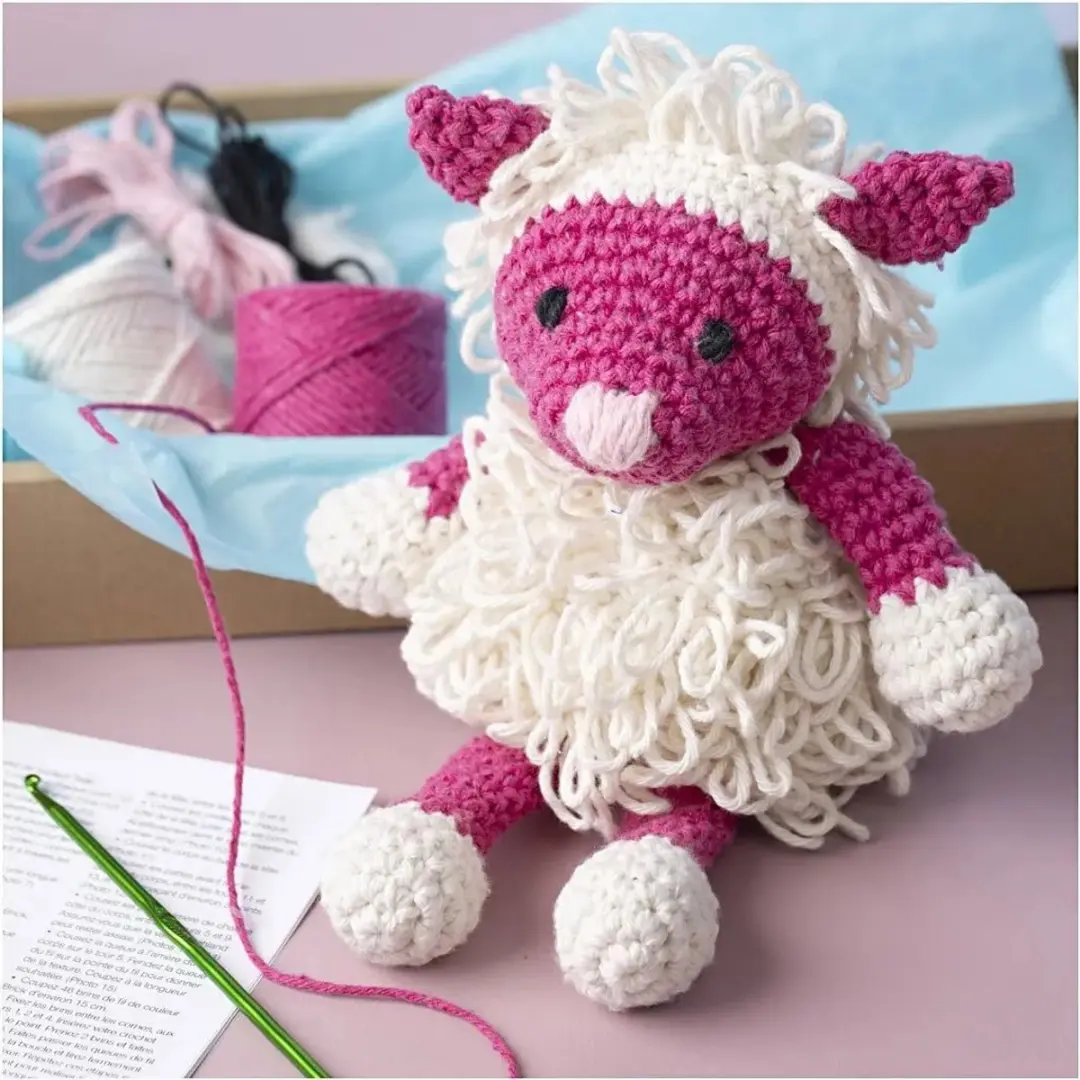 Creativ Company Haakpakket Amigurumi Schaap - Meerkleurig