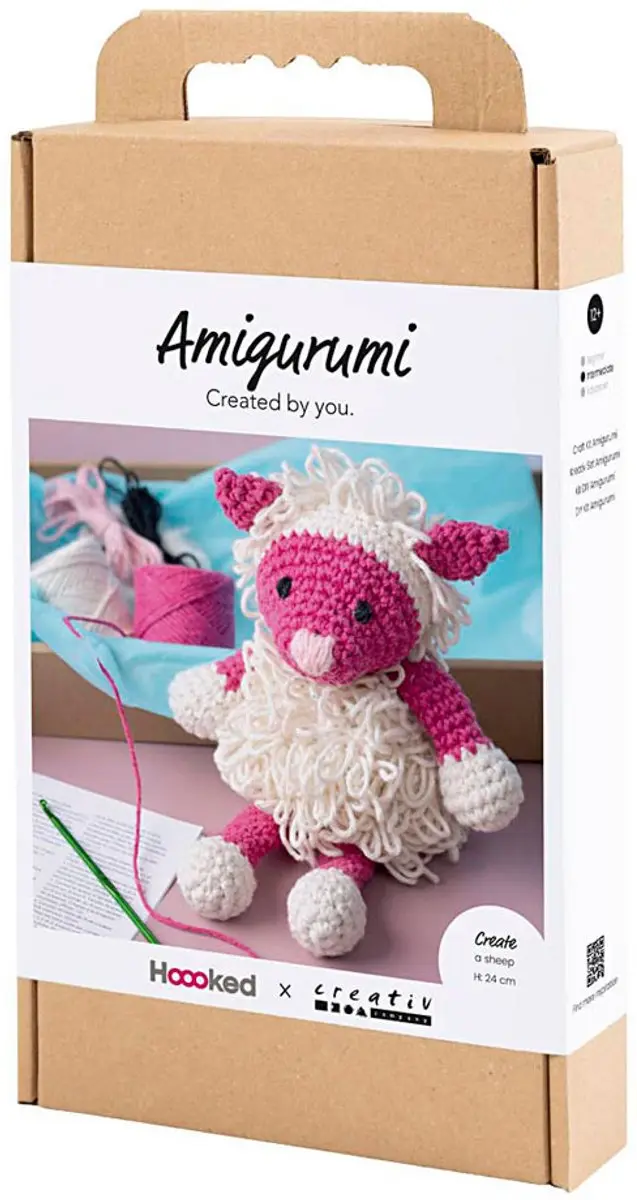Creativ Company Haakpakket Amigurumi Schaap - Meerkleurig