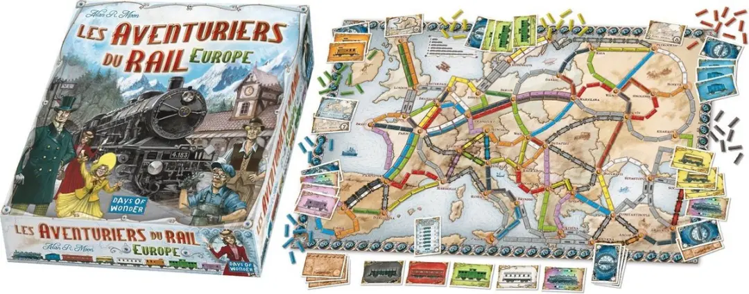 Days of Wonder Ticket to Ride Europe Franstalig Bordspel