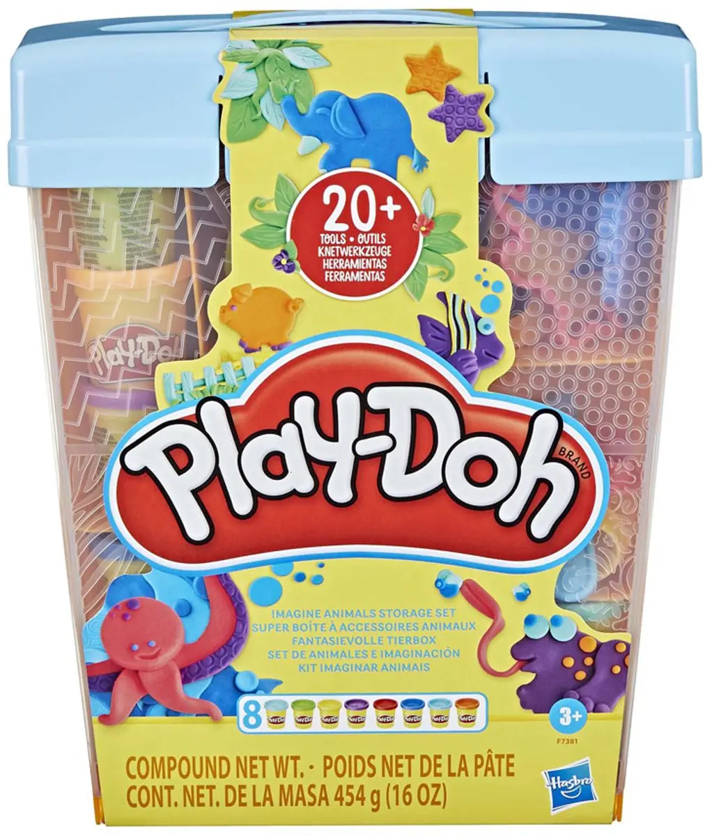 Play-Doh Fantasiedieren Opbergset - 30 Stuks - afbeelding 6 van 6