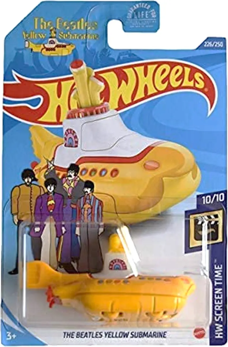 Hot Wheels The Beatles Yellow Submarine 323