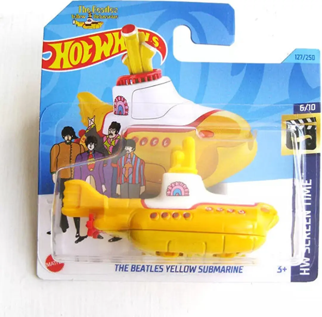 Hot Wheels The Beatles Yellow Submarine 323 - Multicolor