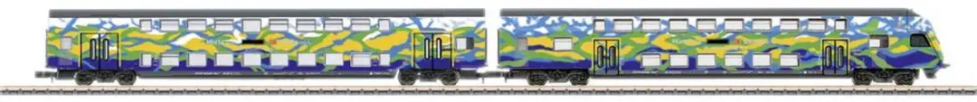 Märklin 87307 Z Touristik Dubbeldekswagenset DB AG