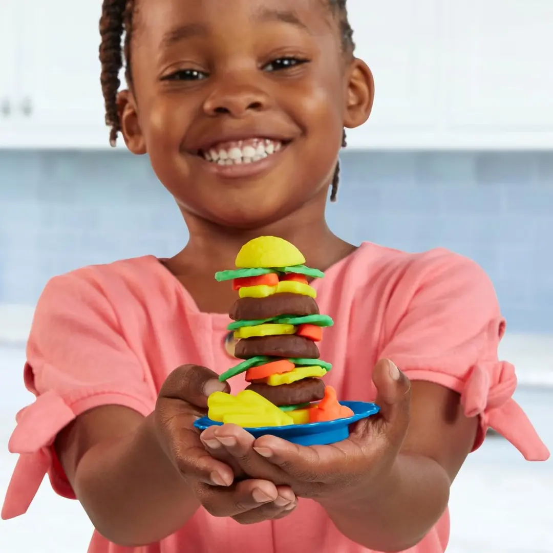 Play-Doh Kitchen Creations Speelset Restaurant - 5 Kleuren - afbeelding 6 van 6